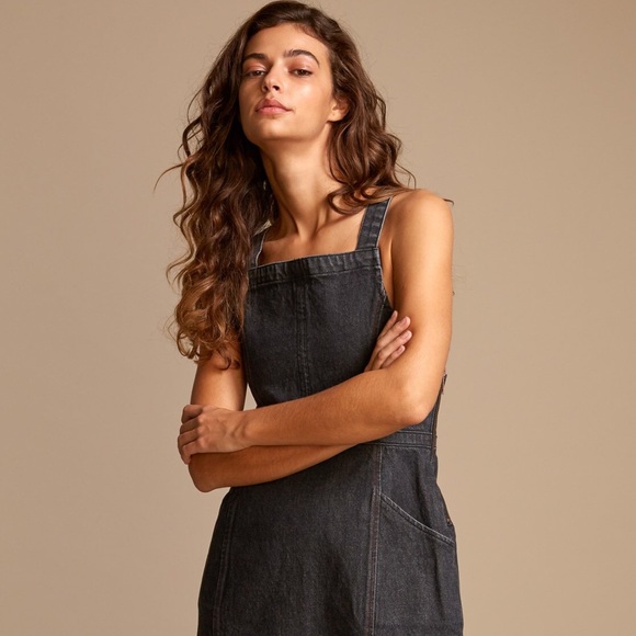 🌴🔆RVCA- ACE DENIM JEAN DRESS🔆🌴 - Picture 6 of 13